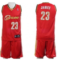 Cleveland Cavaliers 23 LeBron James Red Jerseys&Shorts Cleveland Cavaliers 23 LeBron James Red Jerseys&Shorts