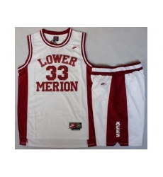 Lower Merion 33 Kobe Bryant White Basketball Jerseys Shorts Suits Lower Merion 33 Kobe Bryant White Basketball Jerseys Shorts Suits