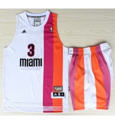 Miami Floridians Heat 3 Dwyane Wade ABA Hardwood Classic Swingman Jerseys Shorts NBA Suits Miami Floridians Heat 3 Dwyane Wade ABA Hardwood Classic Swingman Jerseys Shorts NBA Suits