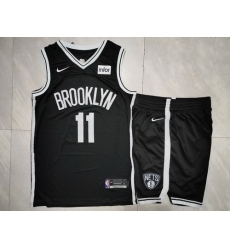Nets 11 Kyrie Irving Black Nike Swingman Jersey 28With Shorts Nets 11 Kyrie Irving Black Nike Swingman Jersey 28With Shorts