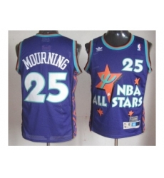 NBA 95 All Star #25 Mourning Purple Jerseys NBA 95 All Star #25 Mourning Purple Jerseys