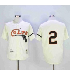 NFL Colts 2 Throwback 2 White Cream Jersey NFL Colts 2 Throwback 2 White Cream Jersey