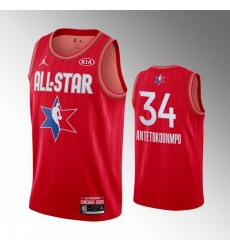 Bucks 34 Giannis Antetokounmpo Red 2020 NBA All Star Jordan Brand Swingman Jersey Bucks 34 Giannis Antetokounmpo Red 2020 NBA All Star Jordan Brand Swingman Jersey