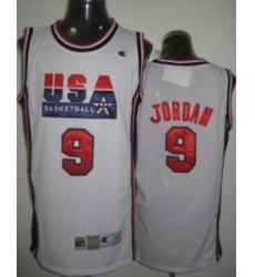 1992 Olympics Team USA 9 Michael Jordan White Swingman Jersey 1992 Olympics Team USA 9 Michael Jordan White Swingman Jersey