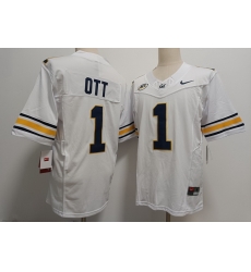 California Golden Bears #1 Jaydn Ott White F U S E Jersey California Golden Bears #1 Jaydn Ott White F U S E Jersey