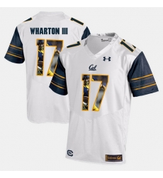California Golden Bears Vic Wharton Iii Player Pictorial White Jersey California Golden Bears Vic Wharton Iii Player Pictorial White Jersey