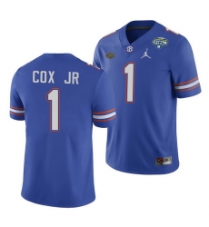 Florida Gators Brenton Cox Jr. Royal 2020 Cotton Bowl Classic College Football Jersey Florida Gators Brenton Cox Jr. Royal 2020 Cotton Bowl Classic College Football Jersey