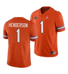 Florida Gators Cj Henderson Orange Game Men'S Jersey Florida Gators Cj Henderson Orange Game Men'S Jersey