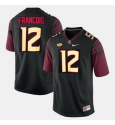 Florida State Seminoles Deondre Francois College Football Black Jersey Florida State Seminoles Deondre Francois College Football Black Jersey