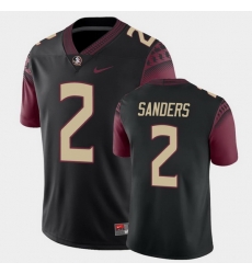 Men Florida State Seminoles Deion Sanders College Football Black Alternate Game Jersey Men Florida State Seminoles Deion Sanders College Football Black Alternate Game Jersey