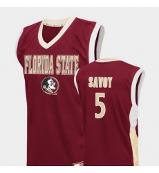 Men Florida State Seminoles Pj Savoy Red Fadeaway College Basketball Jersey Men Florida State Seminoles Pj Savoy Red Fadeaway College Basketball Jersey