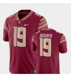 Men Florida State Seminoles Roberto Aguayo 19 Garnet Game College Football Jersey Men Florida State Seminoles Roberto Aguayo 19 Garnet Game College Football Jersey