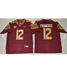 Seminoles #12 Deondre Francois Red Limited Stitched NCAA Jersey Seminoles #12 Deondre Francois Red Limited Stitched NCAA Jersey
