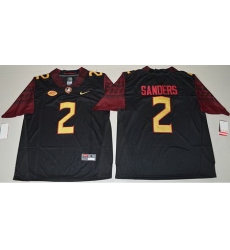 Seminoles #2 Deion Sanders Black Limited Stitched NCAA Limited Jersey Seminoles #2 Deion Sanders Black Limited Stitched NCAA Limited Jersey