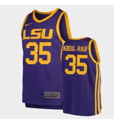 LSU Tiger Mahmoud Abdul Rauf Purple Replica Men'S Jersey LSU Tiger Mahmoud Abdul Rauf Purple Replica Men'S Jersey