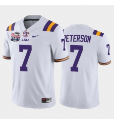 LSU Tiger Patrick Peterson White Home Men'S Jersey LSU Tiger Patrick Peterson White Home Men'S Jersey