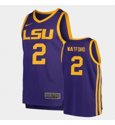 LSU Tiger Trendon Watford Purple Replica Men'S Jersey LSU Tiger Trendon Watford Purple Replica Men'S Jersey