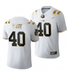 Lsu Tigers Devin White Golden Edition Limited Nfl White Jersey Lsu Tigers Devin White Golden Edition Limited Nfl White Jersey