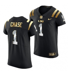 Lsu Tigers Ja'Marr Chase Golden Edition Elite Nfl Black Jersey Lsu Tigers Ja'Marr Chase Golden Edition Elite Nfl Black Jersey