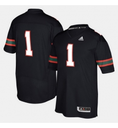 Men Miami Hurricanes 2017 Special Games Black Jersey Men Miami Hurricanes 2017 Special Games Black Jersey