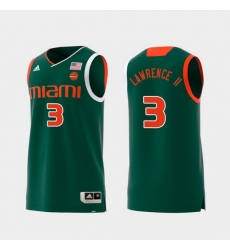 Men Miami Hurricanes Anthony Lawrence Ii Green Replica College Basketball Jersey Men Miami Hurricanes Anthony Lawrence Ii Green Replica College Basketball Jersey