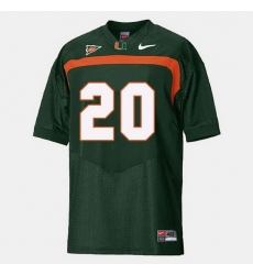 Men Miami Hurricanes Ed Reed College Football Green Jersey Men Miami Hurricanes Ed Reed College Football Green Jersey