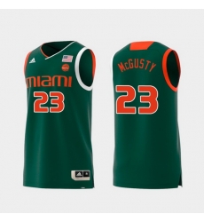 Men Miami Hurricanes Kameron Mcgusty Green Replica College Basketball Jersey Men Miami Hurricanes Kameron Mcgusty Green Replica College Basketball Jersey