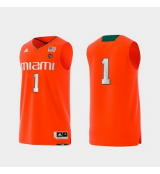 Men Miami Hurricanes Orange Basketball Swingman Adidas Replica Jersey Men Miami Hurricanes Orange Basketball Swingman Adidas Replica Jersey