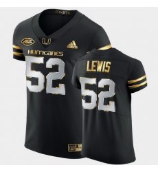 Men Miami Hurricanes Ray Lewis Golden Edition Black Authentic Jersey Men Miami Hurricanes Ray Lewis Golden Edition Black Authentic Jersey
