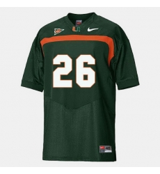 Men Miami Hurricanes Sean Taylor College Football Green Jersey Men Miami Hurricanes Sean Taylor College Football Green Jersey
