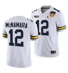 Michigan Wolverines Cade Mcnamara White 2021 Orange Bowl College Football Playoff Jersey Michigan Wolverines Cade Mcnamara White 2021 Orange Bowl College Football Playoff Jersey
