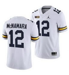 Michigan Wolverines Cade Mcnamara White College Football Men Jersey Michigan Wolverines Cade Mcnamara White College Football Men Jersey