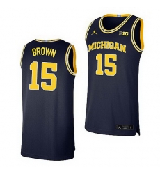 Michigan Wolverines Chaundee Brown Navy Limited Basketball Jersey Michigan Wolverines Chaundee Brown Navy Limited Basketball Jersey
