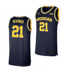 Michigan Wolverines Franz Wagner Navy Limited Basketball Jersey Michigan Wolverines Franz Wagner Navy Limited Basketball Jersey