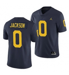 Michigan Wolverines Giles Jackson Navy Limited Men'S Jersey Michigan Wolverines Giles Jackson Navy Limited Men'S Jersey