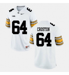 Cole Croston White Iowa Hawkeyes Alumni Football Game Jersey Cole Croston White Iowa Hawkeyes Alumni Football Game Jersey
