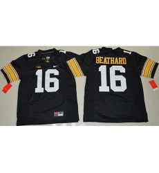 Hawkeyes #16 C J Beathard Black Stitched NCAA Jersey Hawkeyes #16 C J Beathard Black Stitched NCAA Jersey