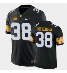 Men Iowa Hawkeyes T.J. Hockenson Game Black College Football Jersey Men Iowa Hawkeyes T.J. Hockenson Game Black College Football Jersey