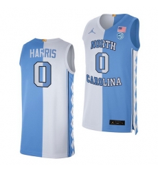 North Carolina Tar Heels Anthony Harris 2021 Blue White Split Edition Special Jersey North Carolina Tar Heels Anthony Harris 2021 Blue White Split Edition Special Jersey