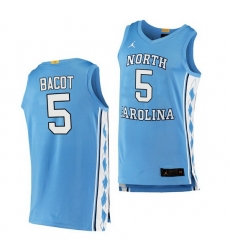 North Carolina Tar Heels Armando Bacot Blue Authentic Jersey North Carolina Tar Heels Armando Bacot Blue Authentic Jersey