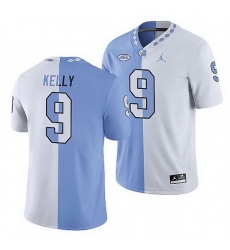 North Carolina Tar Heels Cam'Ron Kelly College Football White Blue Split Edition Game Jersey North Carolina Tar Heels Cam'Ron Kelly College Football White Blue Split Edition Game Jersey