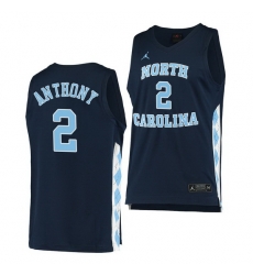 North Carolina Tar Heels Cole Anthony Navy Alternate Men Jersey North Carolina Tar Heels Cole Anthony Navy Alternate Men Jersey