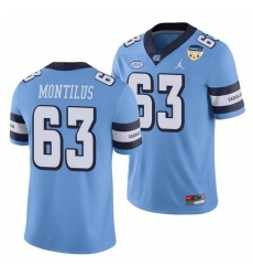North Carolina Tar Heels Ed Montilus Carolina Blue 2021 Orange Bowl Game Jersey North Carolina Tar Heels Ed Montilus Carolina Blue 2021 Orange Bowl Game Jersey