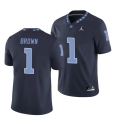 North Carolina Tar Heels Khafre Brown Navy College Football Men'S Jersey North Carolina Tar Heels Khafre Brown Navy College Football Men'S Jersey