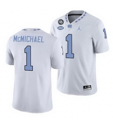 North Carolina Tar Heels Kyler Mcmichael White Game Football Replica Jersey North Carolina Tar Heels Kyler Mcmichael White Game Football Replica Jersey
