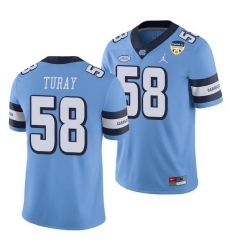North Carolina Tar Heels Lancine Turay Carolina Blue 2021 Orange Bowl Game Jersey North Carolina Tar Heels Lancine Turay Carolina Blue 2021 Orange Bowl Game Jersey