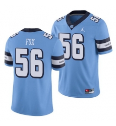 North Carolina Tar Heels Tomari Fox Carolina Blue College Football Men'S Jersey North Carolina Tar Heels Tomari Fox Carolina Blue College Football Men'S Jersey