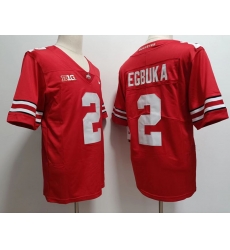 Men Nike Ohio State Buckeyes #2 Emeka Egbuka Red College Football Jersey Men Nike Ohio State Buckeyes #2 Emeka Egbuka Red College Football Jersey
