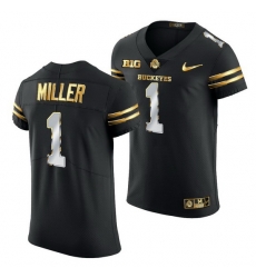 Ohio State Buckeyes Braxton Miller Black Golden Edition Jersey Ohio State Buckeyes Braxton Miller Black Golden Edition Jersey