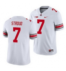 Ohio State Buckeyes C.J. Stroud White Game Men'S Jersey Ohio State Buckeyes C.J. Stroud White Game Men'S Jersey